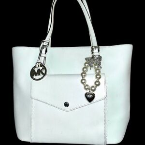 Michael Kors Elegant White Tote